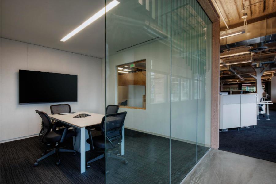 Glass Meeting Rooms